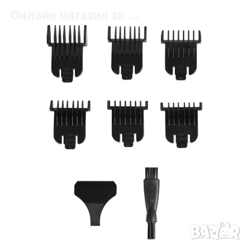 Акумулаторен тример машинка за подстригване на коса брада за мъже Soulima, 6 приставки (1,5 – 9 mm), снимка 9 - Тримери - 53452608
