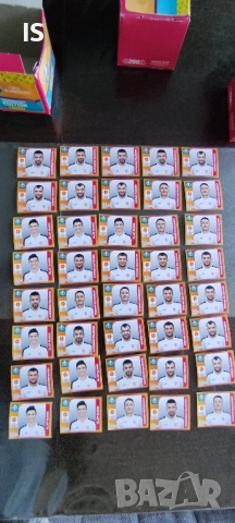Колекция от над 1000 стикера UEFA Euro 2020, снимка 7 - Колекции - 51825801