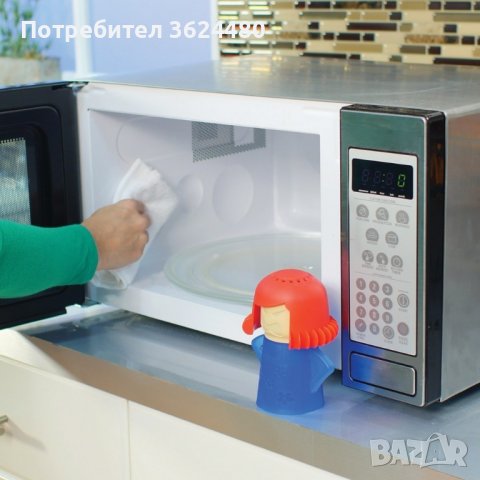  Angry Mama за бързо почистване на микровълновата печка, снимка 4 - Други стоки за дома - 39935141