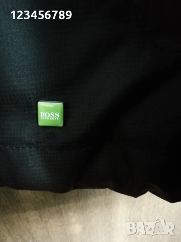 Hugo Boss BMW оригинално черно мъжко яке БМВ размер S, снимка 12 - Якета - 52534135