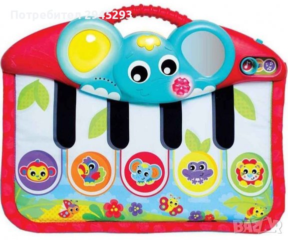 Playgro Музикално пиано за ръце и крачета 4в1 0+м / Музикална играчка, снимка 2 - Музикални играчки - 38525261