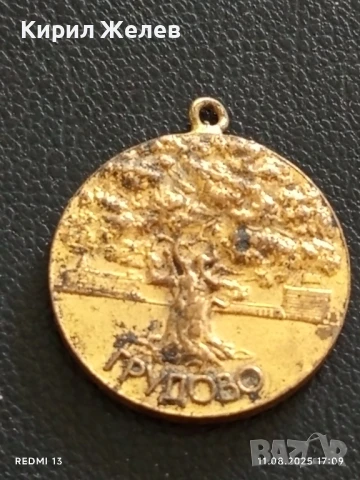 Медал от соца За АКТИВНА ОБЩЕСТВЕНА ДЕЙНОСТ ГРУДОВО за КОЛЕКЦИЯ 40352