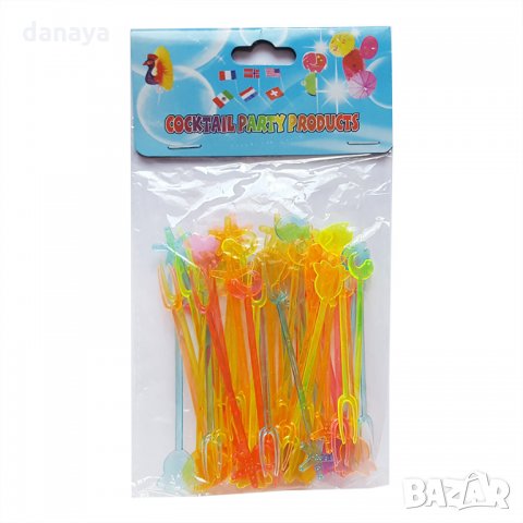 2025 Парти клечки за хапки пластмасови топери за парти, 48 броя, снимка 6 - Прибори за хранене, готвене и сервиране - 32440708