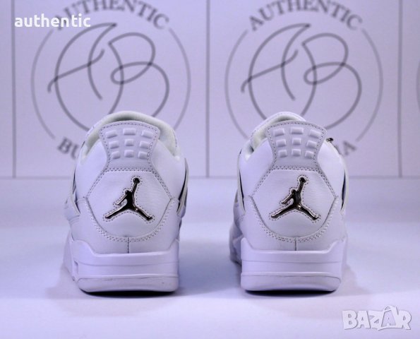 Nike Jordan Retro 4 PSG, Pure Money, Black Canvas, снимка 10 - Спортни обувки - 39215036