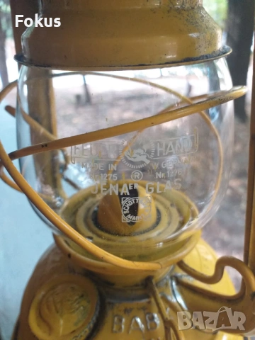 Страхотен стар немски марков газен фенер, снимка 3 - Антикварни и старинни предмети - 53461854