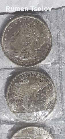 8 броя Монети на 1 Американски долар- реплики, снимка 10 - Нумизматика и бонистика - 33313590