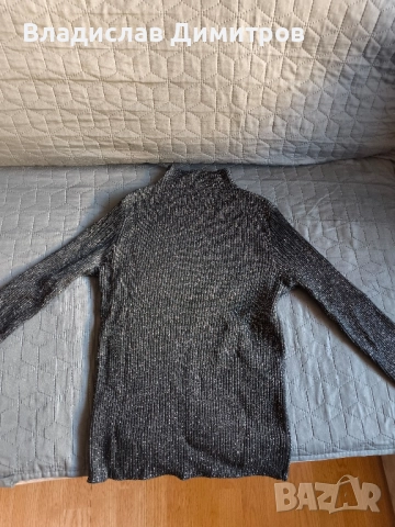 Дамска блуза с камъни, снимка 2 - Блузи с дълъг ръкав и пуловери - 52109359