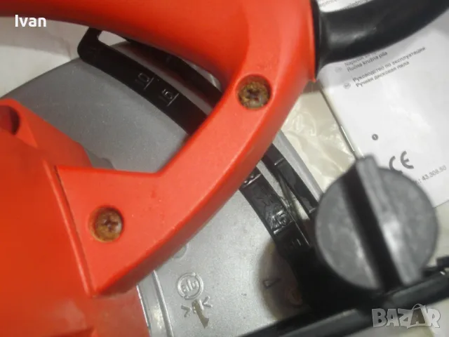 НОВ Немски Електрически ръчен ЦИРКУЛЯР 1200 вата Пълен комплект Реже 55 мм ф160мм ProWork PHS1200, снимка 16 - Други инструменти - 47275495