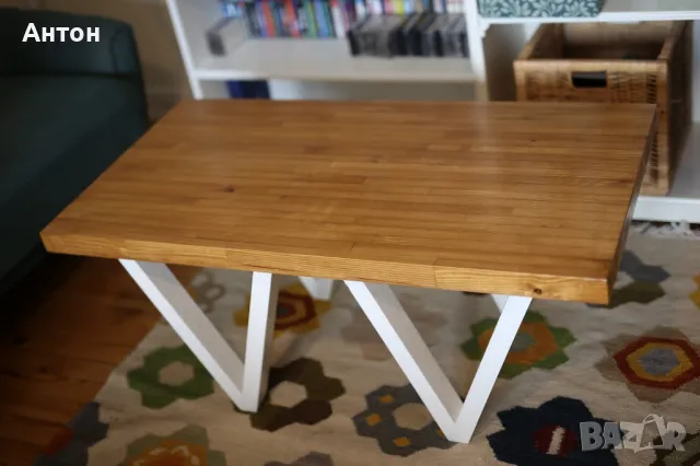 Холна маса масив, снимка 2 - Маси - 49900702