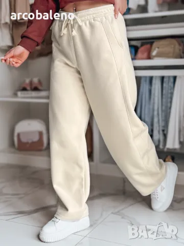 Дамски спортен панталон с широки крачоли, 3цвята , снимка 2 - Спортни екипи - 49610200