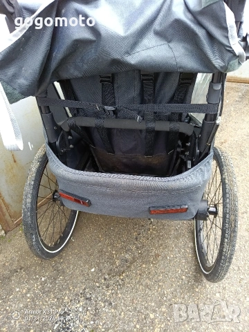 Ремарке, детска количка за велосипед, КАТО НОВА QUPA - от Qeridoo, снимка 11 - Аксесоари за велосипеди - 53297073