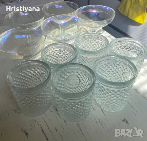 Комплекти стъклени чаши