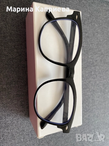 Очила без диоптър. Налични черни, прозрачни и сини рамки #Модел 7, снимка 4 - Други - 39922669