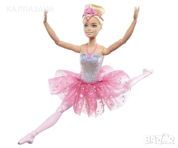 Кукла Barbie® Балерина със светлинни ефекти DREAMTOPIA HLC25, снимка 4 - Кукли - 40277276