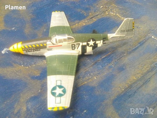 Метален модел на американски витлов самолет от втората световна война, снимка 4 - Колекции - 40365755