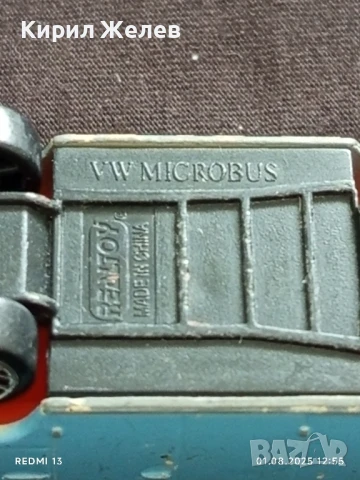 Ретро метален микробус Volkswagen за КОЛЕКЦИЯ ДЕКОРАЦИЯ 28106, снимка 7 - Колекции - 51215453