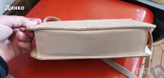 Луксозна дамска чанта от истинска крокодилска кожа винтидж., снимка 4 - Чанти - 39802098