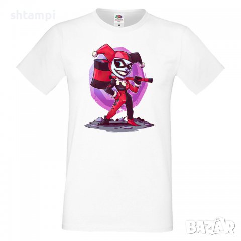 Мъжка тениска DC Harley Queen 2 Star Wars Игра,Изненада,Подарък,Геймър, , снимка 5 - Тениски - 36802279
