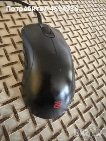 ГЕЙМЪРСКА МИШКА ZOWIE ЧЕРЕН