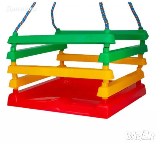 Детска люлка със закрепващи въжета и метални халки, снимка 4 - Други - 49812893