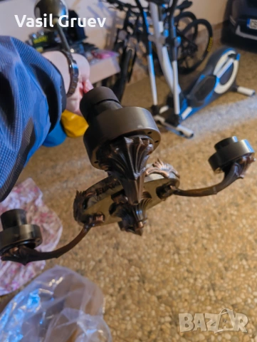 Ретро полилеи, снимка 4 - Лампи за таван - 53411547