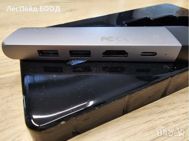 Докинг станция Satechi USB C към 1x USB C, 2x USB A, 1x HDMI, 1x RJ45, снимка 2 - Друга електроника - 50370507