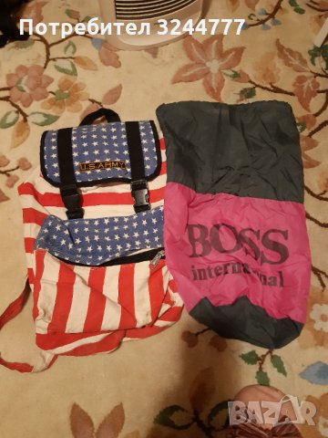Памучна лека детска раница U.S. Army и чанта за екип Boss
