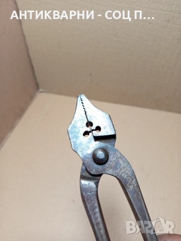 Соц Стари Обущарски Клещи. , снимка 4 - Антикварни и старинни предмети - 52189026