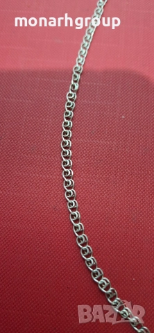 Сребърна верижка, снимка 3 - Колиета, медальони, синджири - 52713729