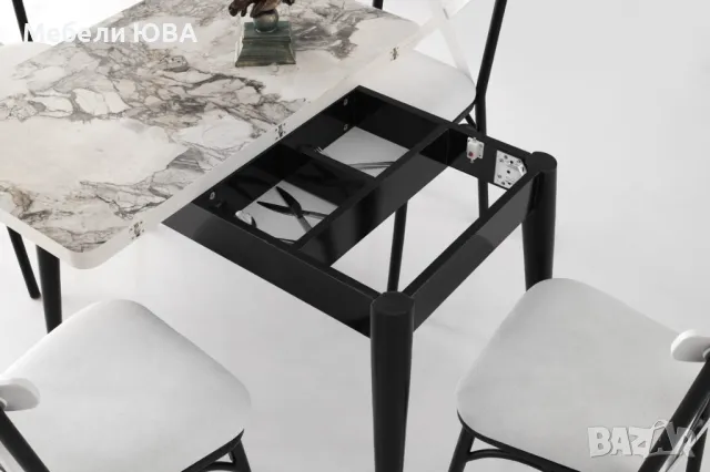 Трапезна маса 60/100 разтегателна, снимка 4 - Маси - 49814768