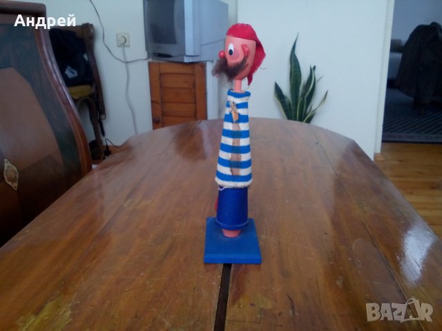 Стар сувенир моряк #2, снимка 4 - Антикварни и старинни предмети - 28417449