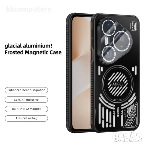Huawei Pura 80 Pro / 80 Pro+ ABEEL Удароустойчив Aluminium Alloy + PC + TPU /Hollow Heat Dissipation, снимка 4 - Калъфи, кейсове - 51796462