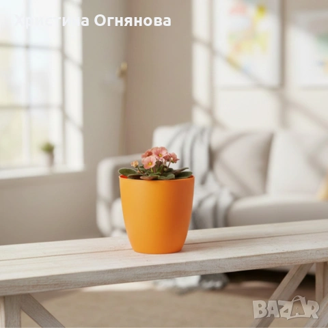 Саксия с поливна система Ø18×H16 см - за здрава коренова система, снимка 6 - Други стоки за дома - 53517146