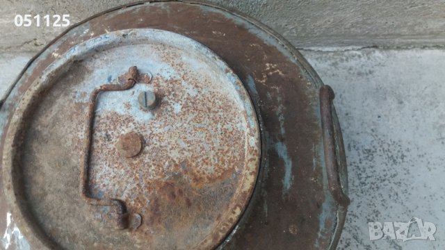 масивен голям метален гюм за мляко и др. 40 литра, снимка 7 - Антикварни и старинни предмети - 38211622