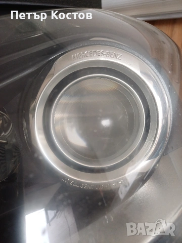 Mercedes C W204 ляв фар 2011 Face , снимка 7 - Части - 53580497