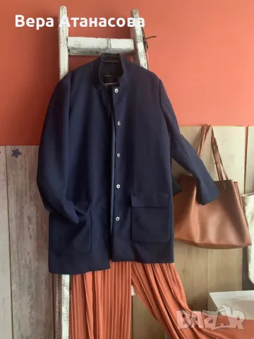 🍒🍒🍒  Тъмносин елегантен блейзър🍓 л размер💙, снимка 2 - Палта, манта - 49550964