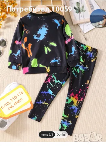 Нови детски комплекти от Shein, снимка 3 - Детски комплекти - 42021487