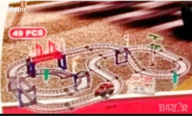 СЪСТЕЗАТЕЛНА ПИСТА С КОЛА ДЖИП 666991, снимка 3 - Коли, камиони, мотори, писти - 47583403