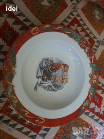 Порцеланови чинии  Замръзналото кралство Дисни , снимка 4 - Чинии - 38423896