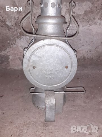 Немски стар ЖП Фенер, снимка 5 - Други ценни предмети - 35535210