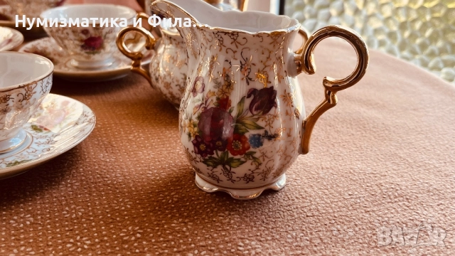 Порцеланов сервиз за кафе стил барок, снимка 2 - Сервизи - 51858724