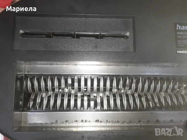 ШРЕДЕР HAMA HOME X12CD /50544 , Унищожител за документи,дискове и карти, снимка 6 - Друга електроника - 48981677