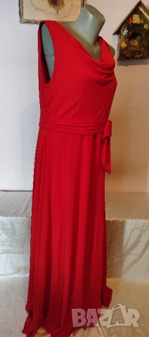 Официална дълга рокля р-р ХЛ, нова, със забележка, снимка 10 - Рокли - 40854167