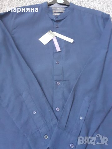 нова мъжка риза с дълъг ръкав размер Л, снимка 2 - Ризи - 37354065