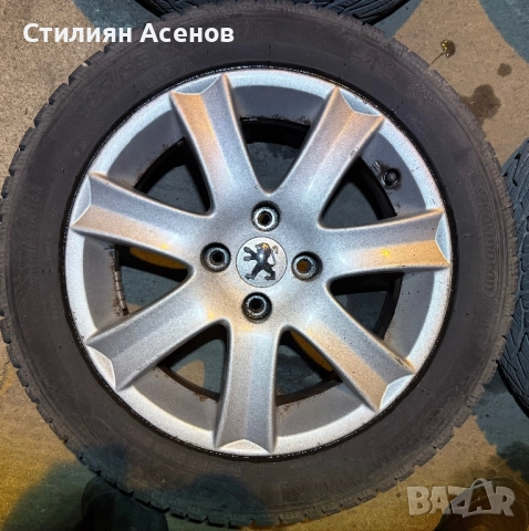 16 ки със зимнигуми 4х108 /195.55.16, снимка 4 - Гуми и джанти - 52093345