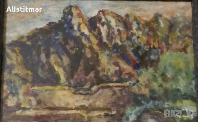 Майсторска картина, пейзаж, неизвестен автор