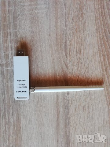 TP-Link TL-WN722N Atheros AR9271 Chipset, снимка 2 - Мрежови адаптери - 39470098