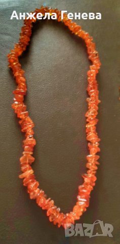 Стилно колие от руски естествен кехлибар, снимка 4 - Антикварни и старинни предмети - 37866040