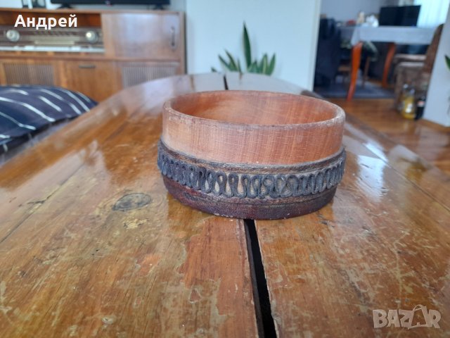 Стара дървена кутия,несесер #7