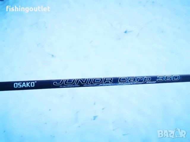 ТОП шарански комплект - въдица 3.60mt 4lbs,макара 10 лагера размер 9000 и корда 300мт, снимка 11 - Въдици - 43831548